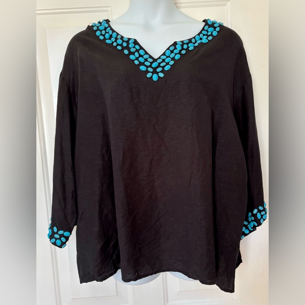 Linea by Louis Dell’Olio Linen Top
